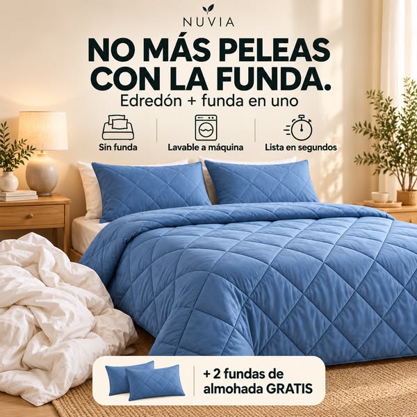 Tu cama hecha en 10 segundos