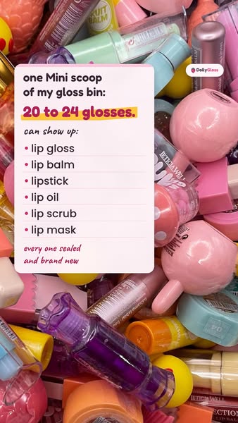 20 to 24 glosses per scoop