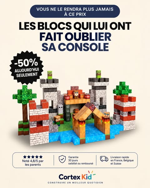 Le cadeau qui remplace les écrans (-50%)