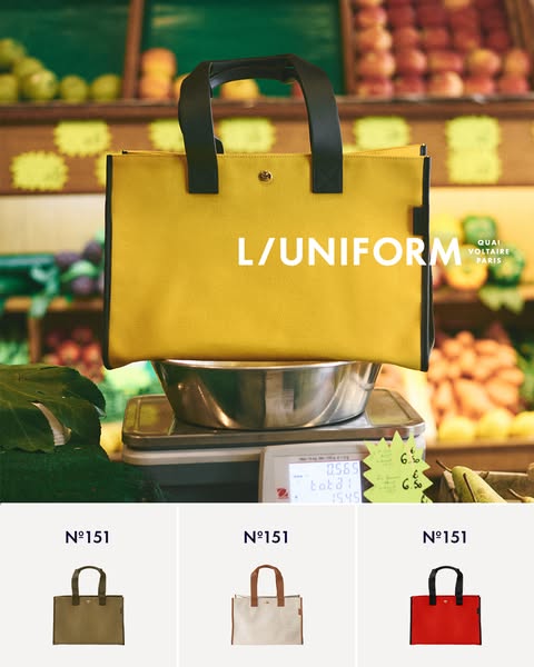 Discover the Tote Bag Nº151 by L/UNIFORM