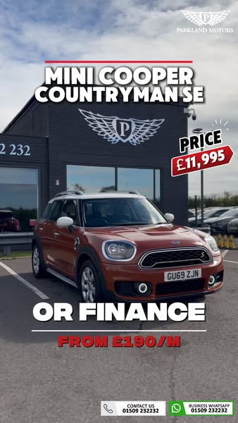 MINI Countryman Cooper SE – £11,995