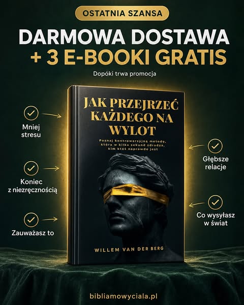Darmowa dostawa + 3 e-booki: to już końcówka