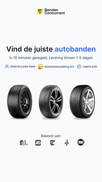 Tot 30% goedkopere autobanden