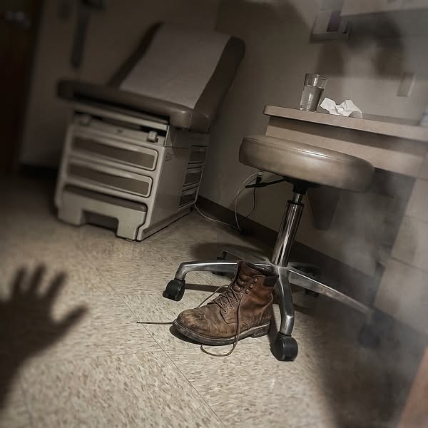 The nurse felt the knot move