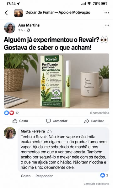 Elimine a acumulação. Respire mais fundo. Volte a sentir os seus pulmões.