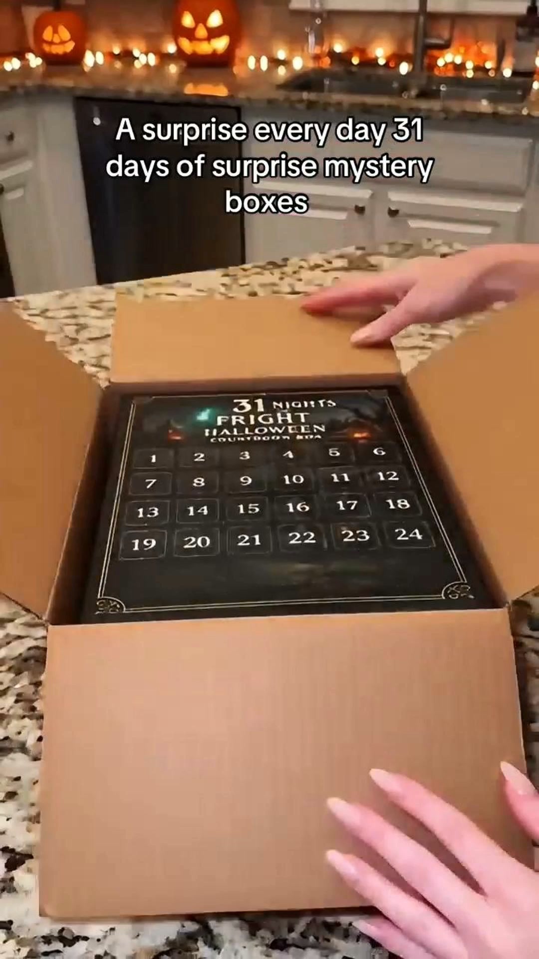 Novocanvas 15Nights Fright Halloween Countdown Box