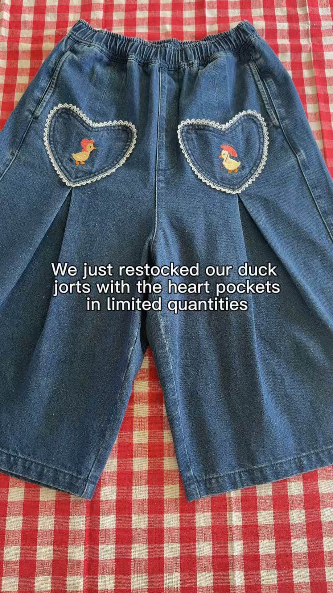PRE-ORDER: Dear Duck Jorts Now Available