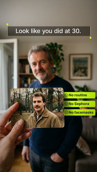 Look like you did at 30.