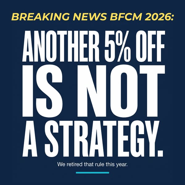 Free 2026 BFCM Training + Planning Kit and Workbooks