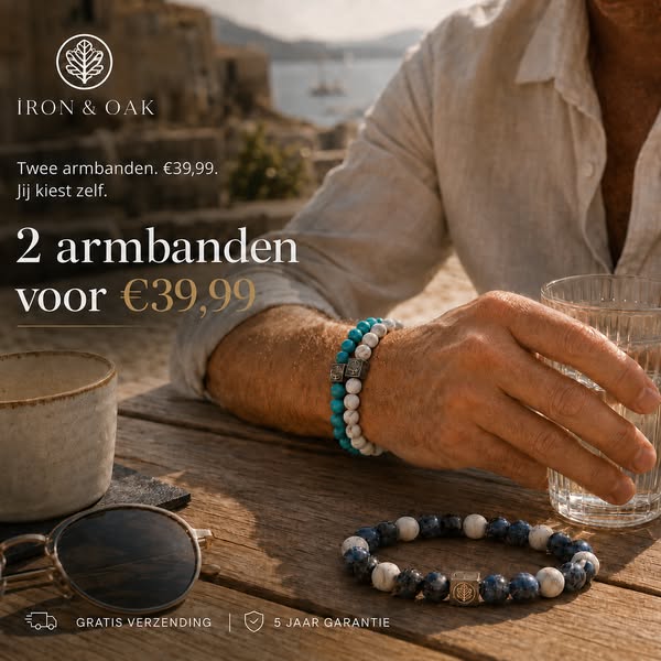Mix & Match: 2 armbanden voor €39,99
