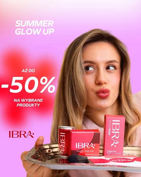 SUMMER GLOW UP z IBRA – nawet do -50%!