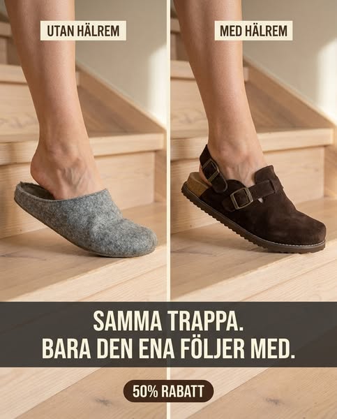 Bara den ena följer med upp