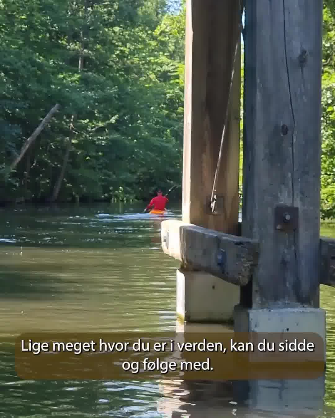 Oplev verden, samtidig med at du kan holde øje med din egen