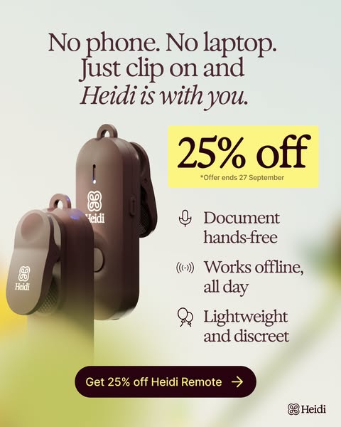 No phone. No laptop. Just clip on.