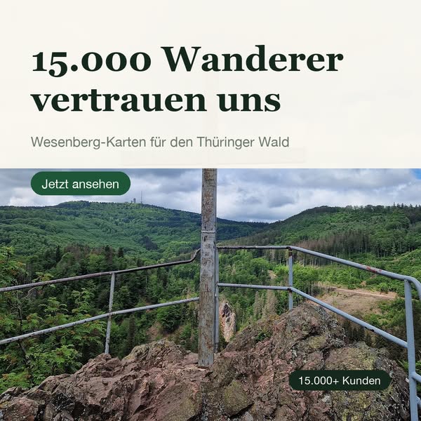 15.000 Wanderer im Thüringer Wald