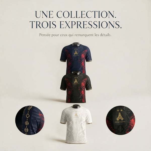 Toute l’histoire de l'équipe de France de football, réunie dans un seul maillot.