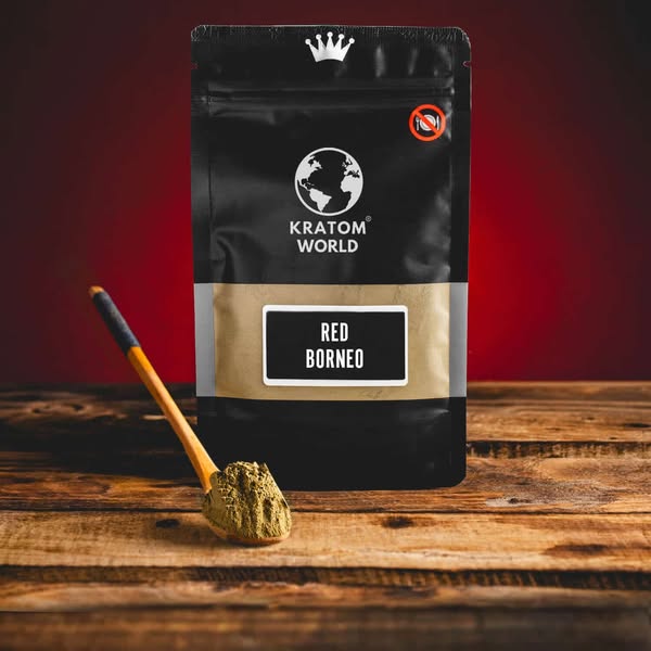 Kratom World RED BORNEO KRATOM 1kg