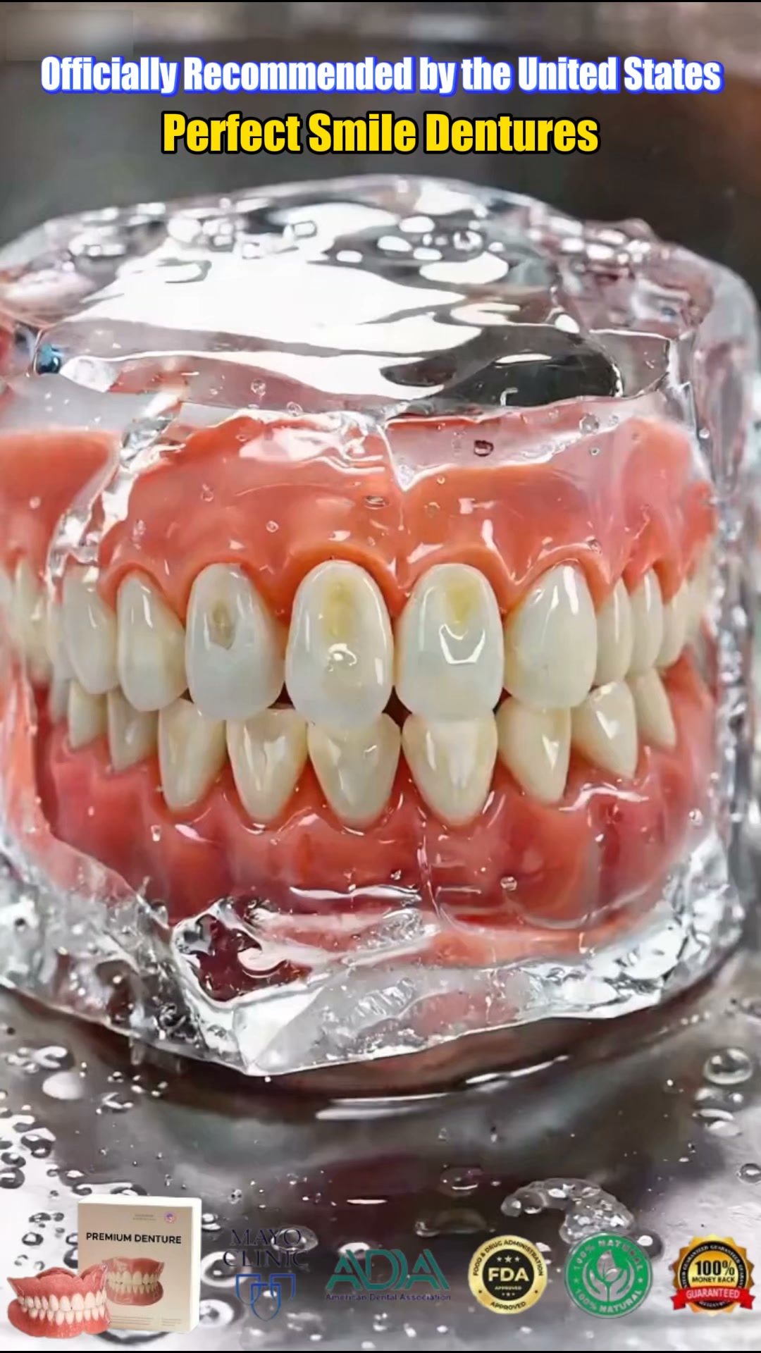 Instant Smile Veneers! Comes With Handy Portable Storage Case