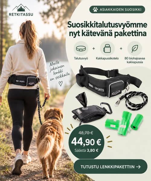 Suosikkitalutusvyö nyt pakettina