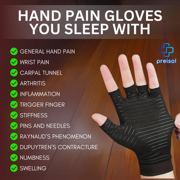 NEW Copper Infused Technology against Hand Pain