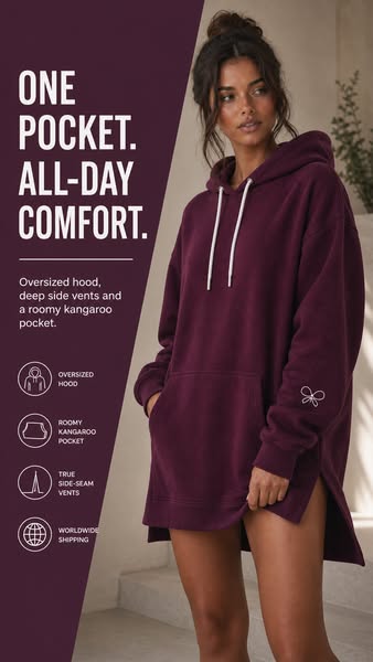 50% Off The Hoodie Dress!
