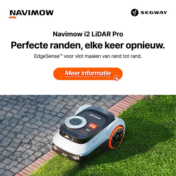Navimow i2 LiDAR Pro — gratis garage