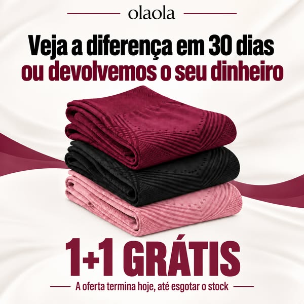 A garantia que mais ninguém dá: 30 dias no teu corpo, não no armário. Hoje, 2 pares pelo preço de 1