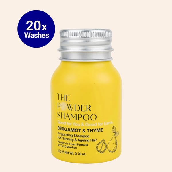 Invigorating Shampoo For Thinning & Ageing Hair Bergamot, Biotin, Ginger & Ginseng 20g / 0.70oz