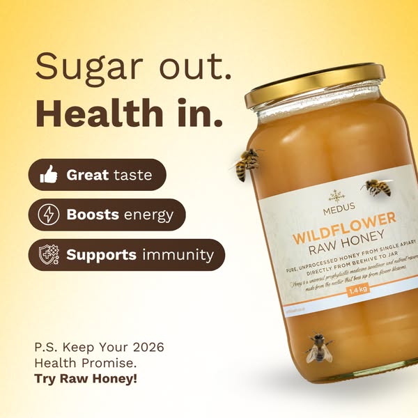 Your Body Wants Raw, Organic Honey!