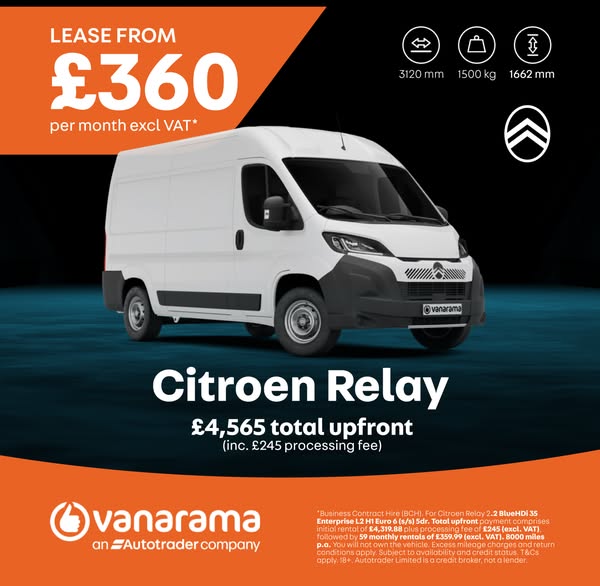 Our best value van deals