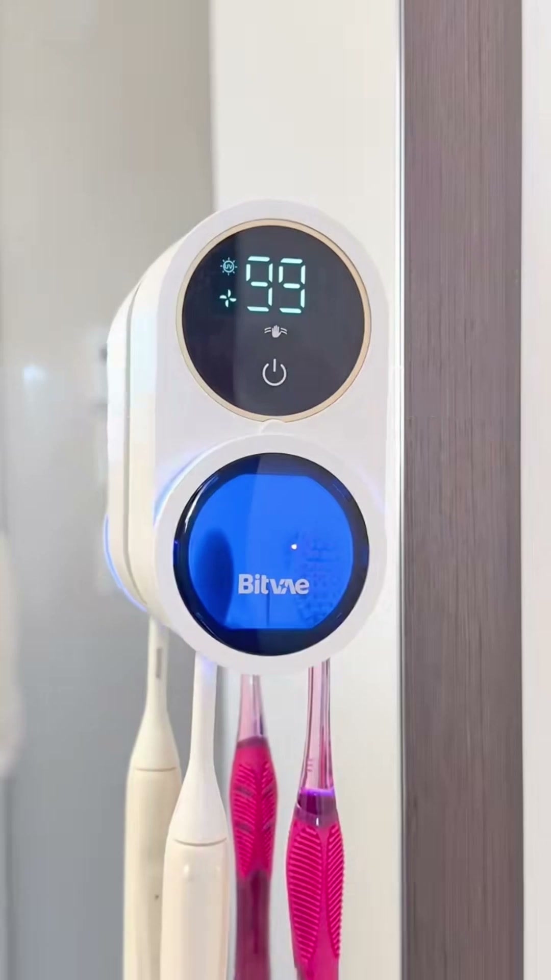 El soporte UV que protege tu cepillo y Elimina hasta el 99,99% de las bacterias