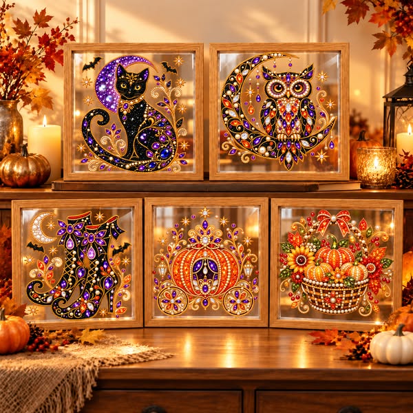 New Framed Clear Diamond Painting Pearl Art KitOn Sale