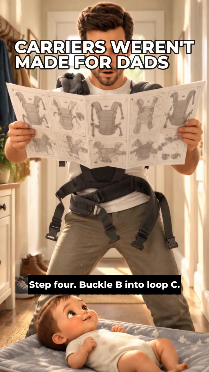 The baby carrier that's a t-shirt