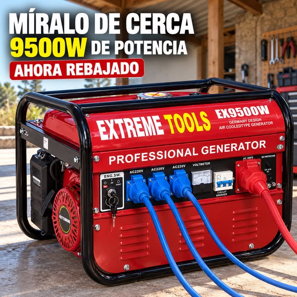MÍRALO DE CERCA 9500W DE POTENCIA