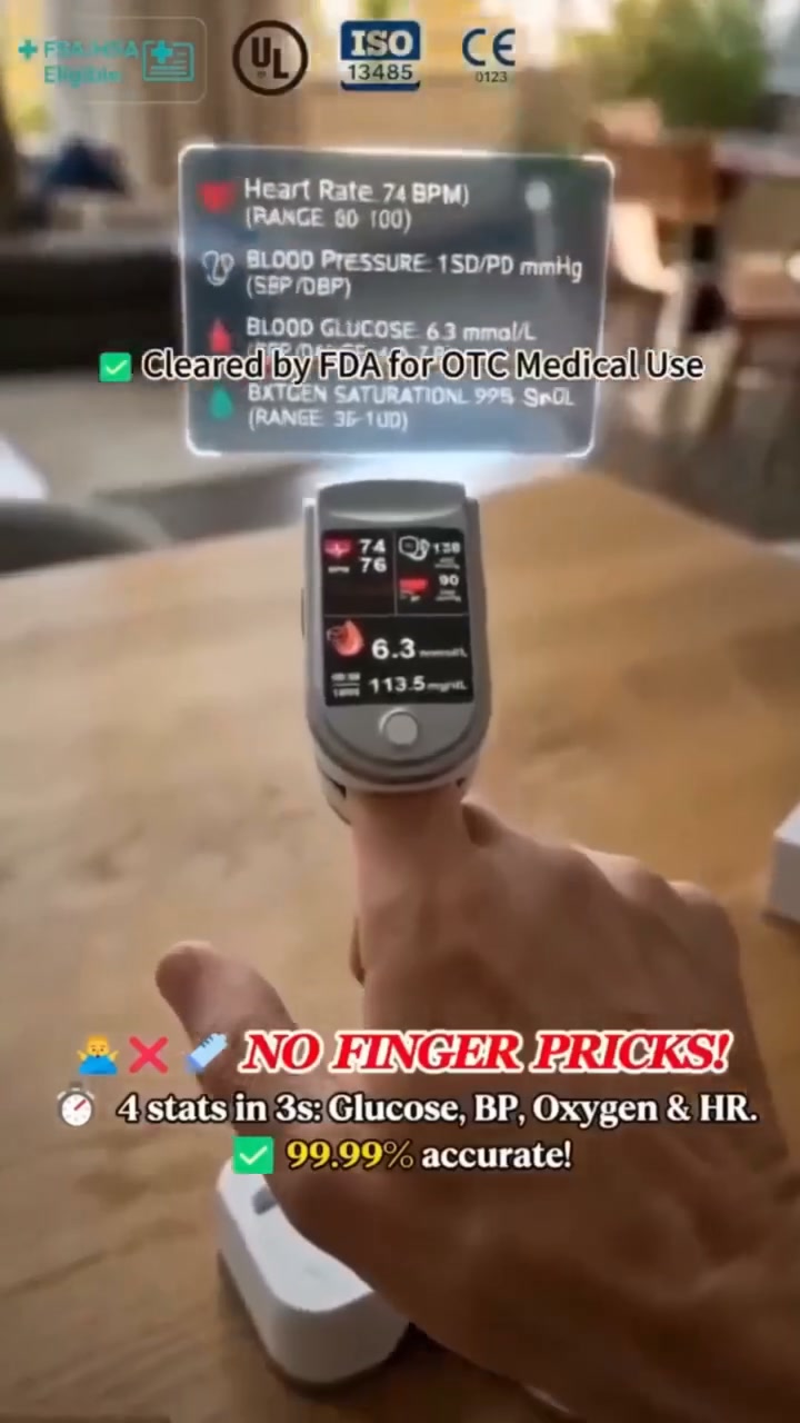 Daily Health Tracking Without the Needles