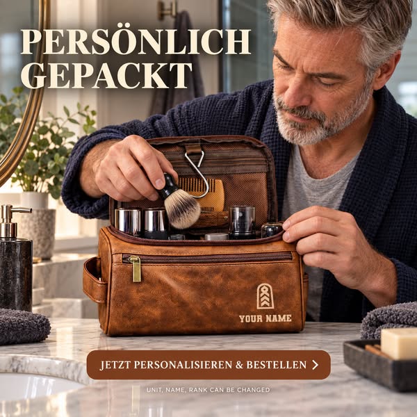 Kulturbeutel personalisieren