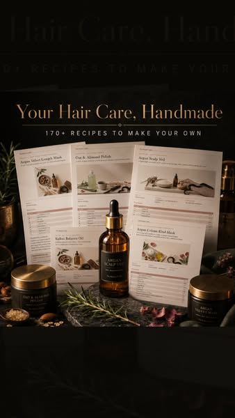Masks, Oils & Serums, Made at Home