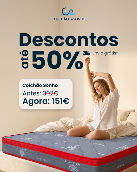 Colchões desde 126€