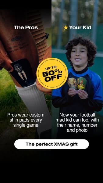 Custom Shin Pads. £30.