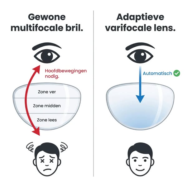 Herstelt Messcherp Zicht Van Dichtbij Tot Veraf