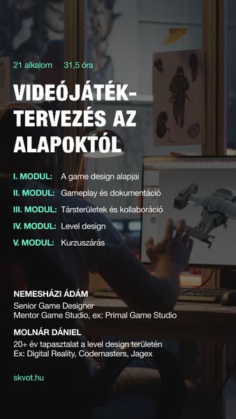 Tervezd meg a saját videójátékod!