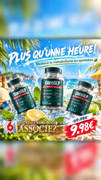 1 gélule par jour. Sans régime strict. Sans complication.