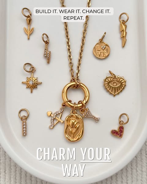 Create your perfect charm necklace