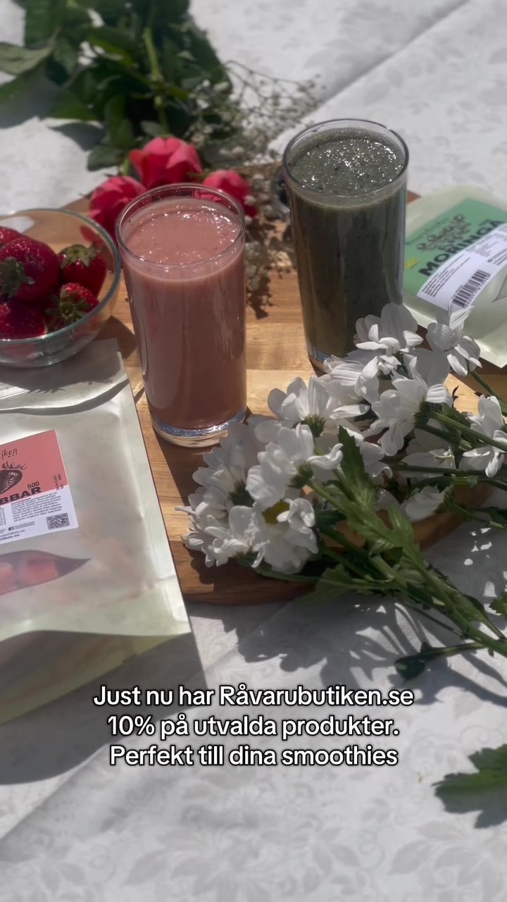 Sommarsmoothie? Ja tack!