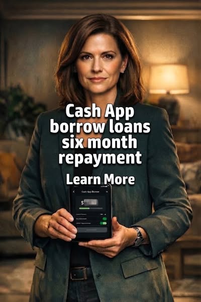 Cash App borrow loans six month repayment