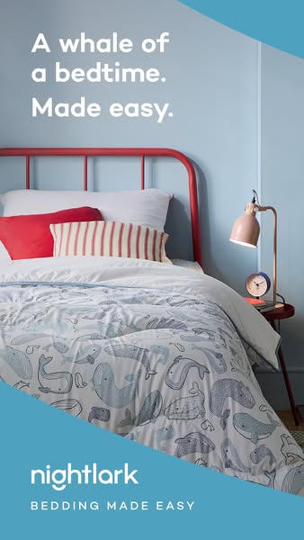 A whale of a bedtime.
