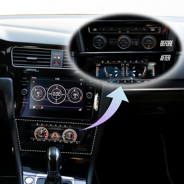 Touchscreen Climate Control Upgrade - Volkswagen Golf MK7 / MK7.5, Passat, Jetta, Arteon, Tiguan
