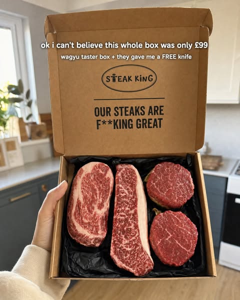 Try Premium Wagyu + FREE Chef's Knife
