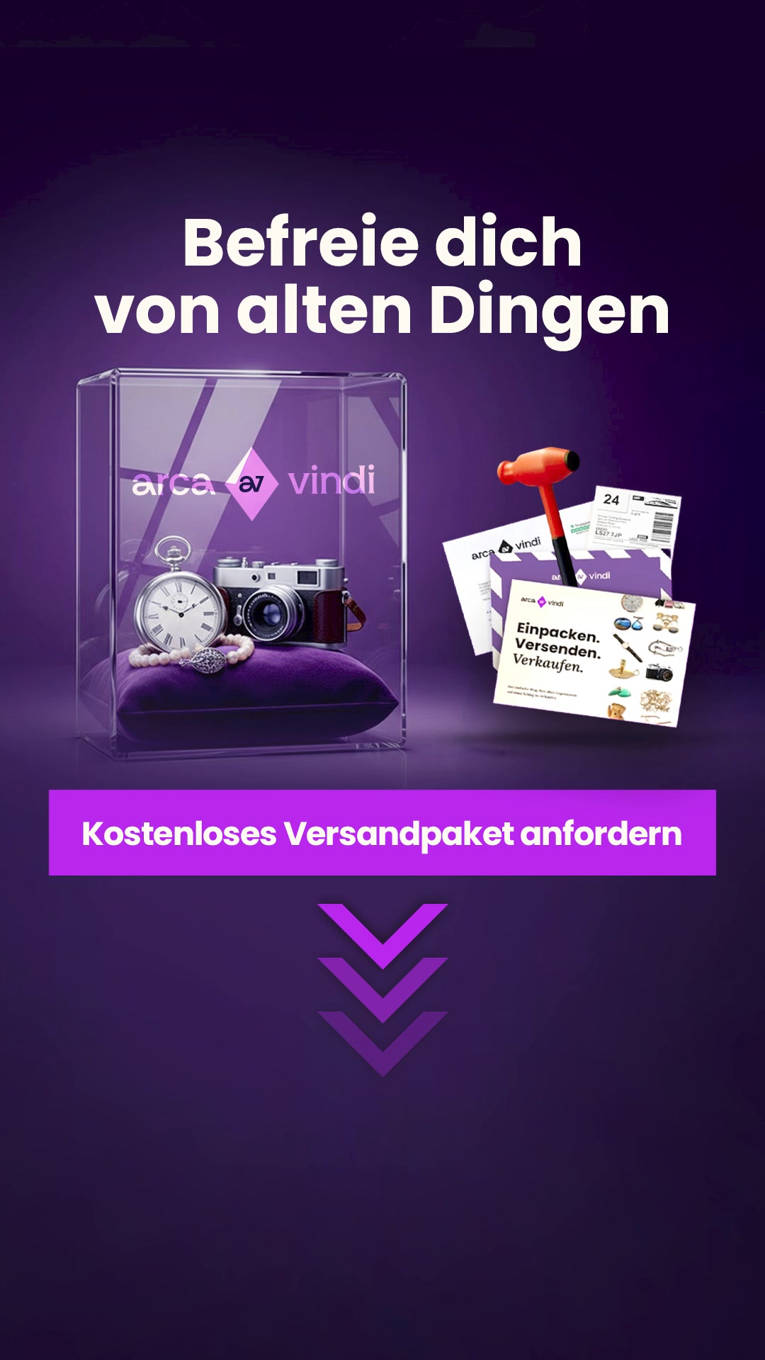 Klicke hier, um alle Artikel zu sehen, die wir kaufen