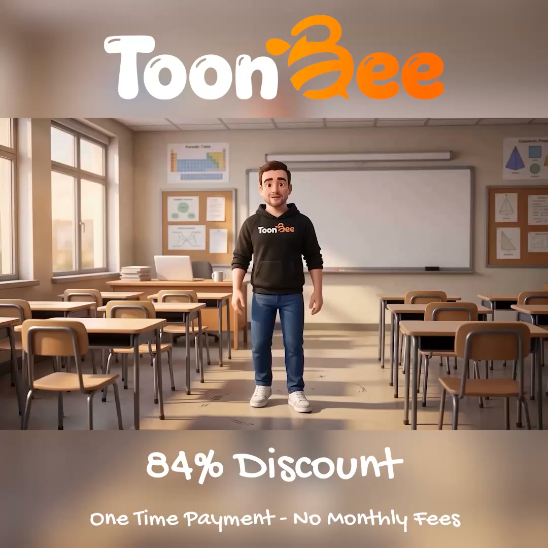 2D & 3D Cartoon Videos With Only 3 Clicks